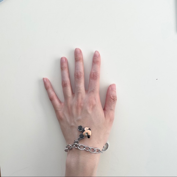 💛🖤❤️Swarovski Mickey Mouse Bracelet - Picture 8 of 12